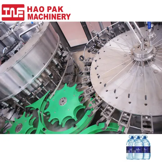 Venda quente Projeto Turnkey Automático Completo Enchimento de Água Mineral L Ine Engarrafamento de Água Pura Embalagem de Rotulagem 3 em 1 Máquina