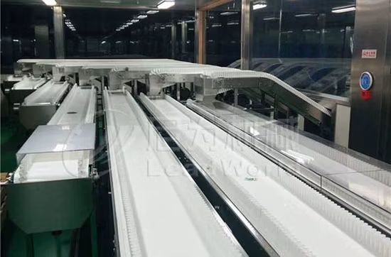 Linha de produção automática de conservas de peixe para alimentos enlatados