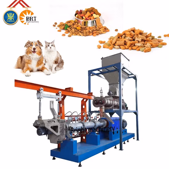 Linha de produção automática industrial de ensopado de carne, cenouras e batatas para cães